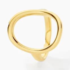 Bague Gold Aura Acier Jaune