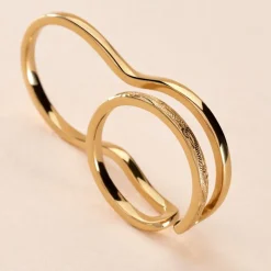 Bague Gold Aura Acier Jaune