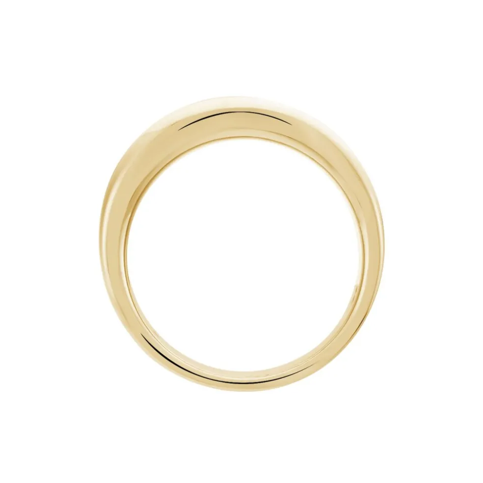 Bague Guerline Plaqué Or Jaune Oxyde De Zirconium