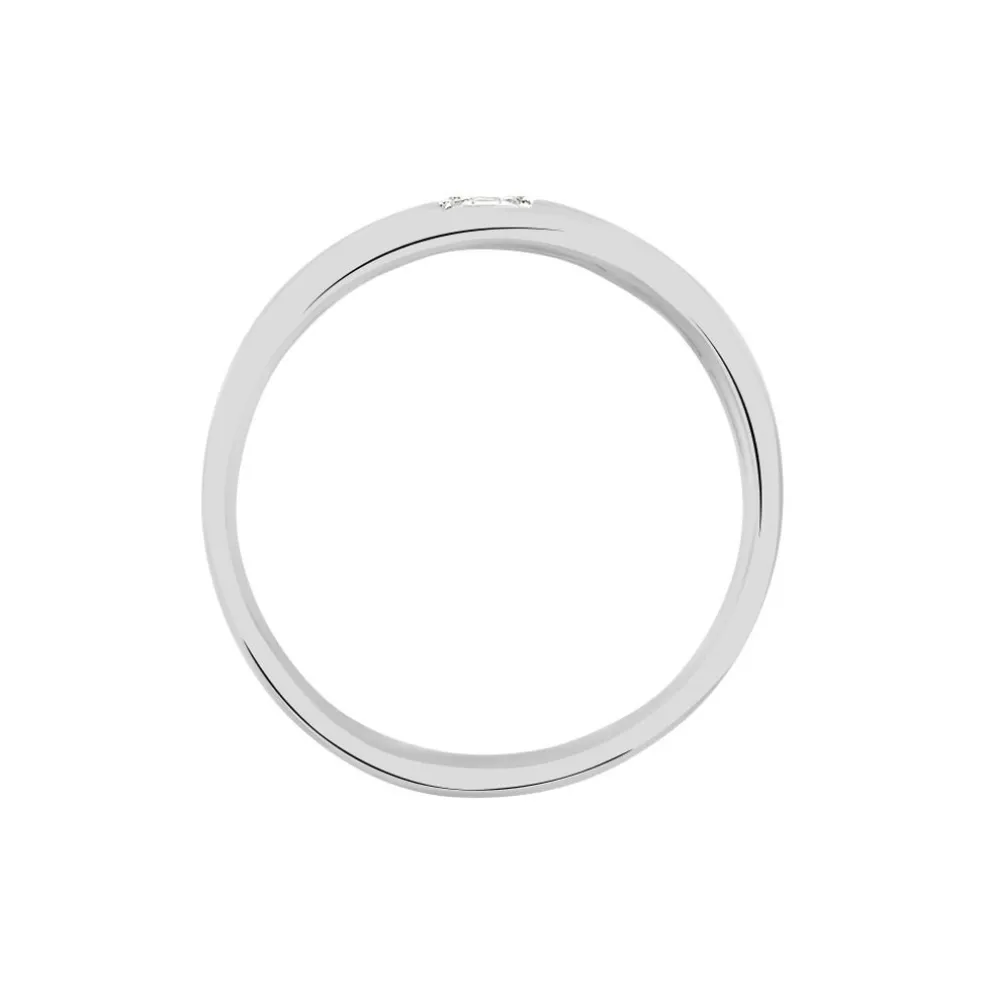 Bague Hajila Or Blanc Diamant