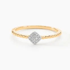 Bague Hanadi Or Jaune Diamant