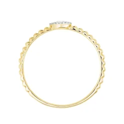 Bague Hanadi Or Jaune Diamant