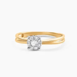 Bague Heiner Or Jaune Diamant