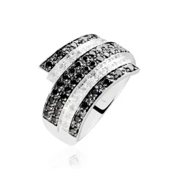 Bague Heldea Or Blanc Diamant