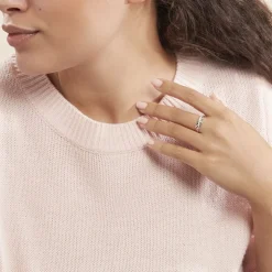 Bague Helene Or Bicolore Diamant