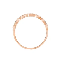 Bague Hestia Or Rose Oxyde De Zirconium