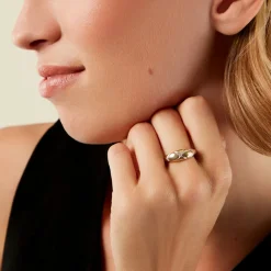 Bague Hildreth Or Jaune Diamant