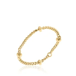 Bague Huline Plaqué Or Jaune