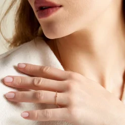 Bague Huline Plaqué Or Jaune