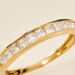 Bague Hyacintha Or Jaune Oxyde De Zirconium