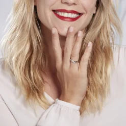 Bague Ilariane Or Blanc Diamant