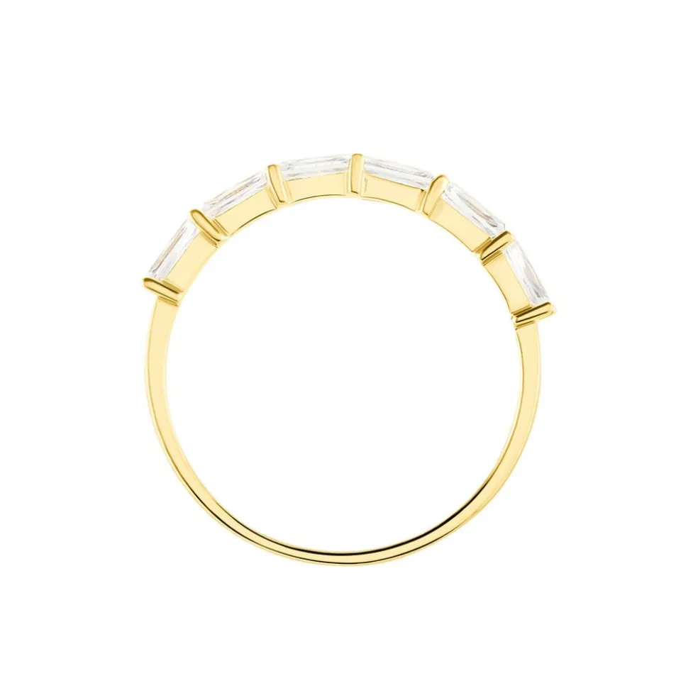 Bague Ilean Or Jaune Oxyde De Zirconium