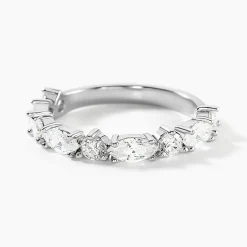 Bague Indira Argent Blanc Oxyde De Zirconium