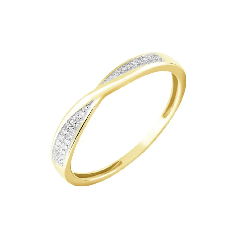 Bague Ingerida Or Jaune Diamant