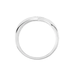 Bague Irina Argent Blanc Oxyde De Zirconium