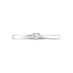 Bague Iris Platine Blanc Diamant