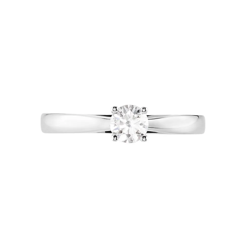 Bague Iris Platine Blanc Diamant