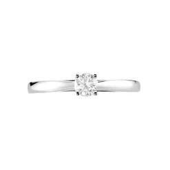 Bague Iris Platine Blanc Diamant