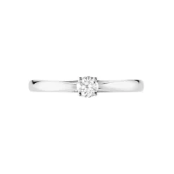 Bague Iris Platine Blanc Diamant