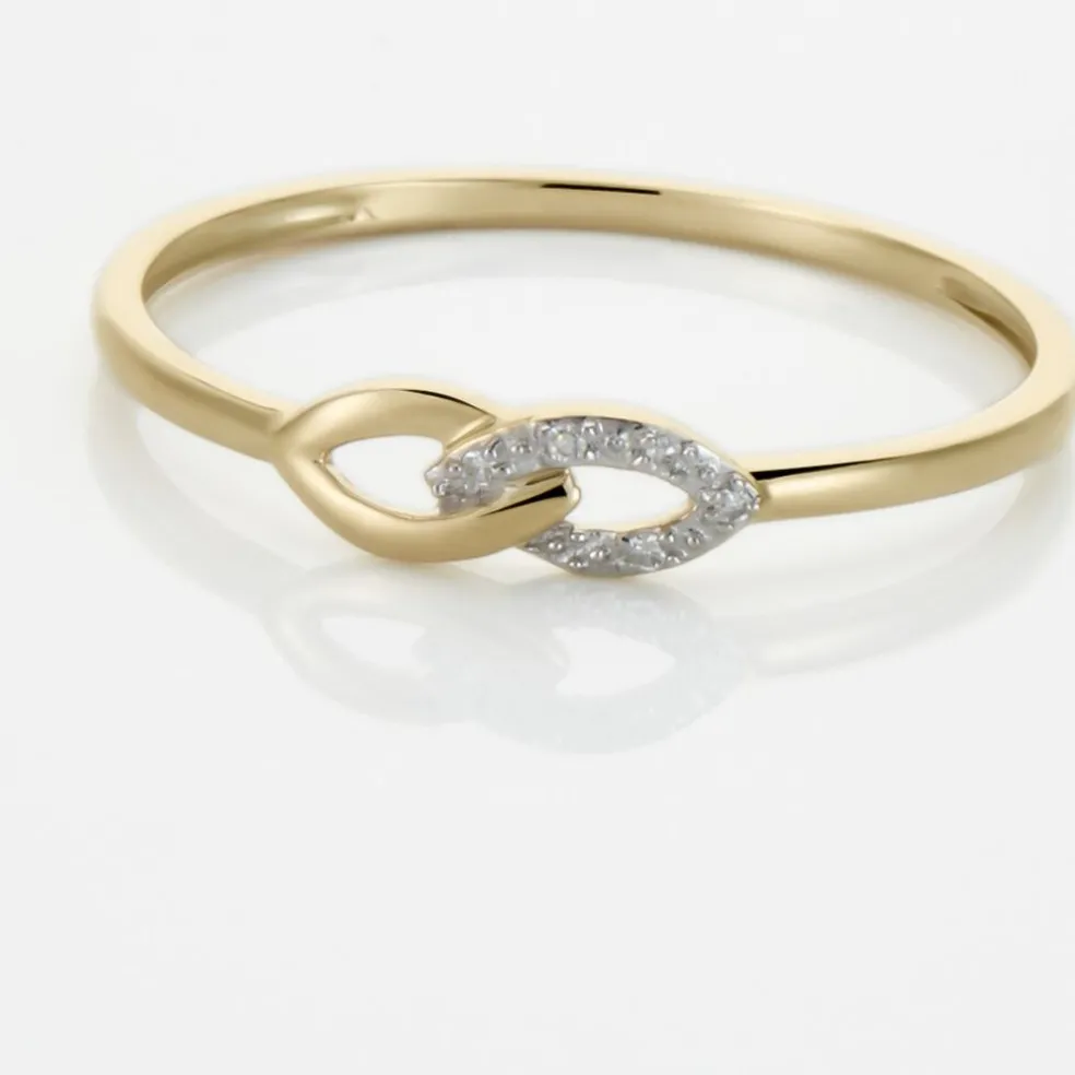 Bague Irla Or Jaune Diamant