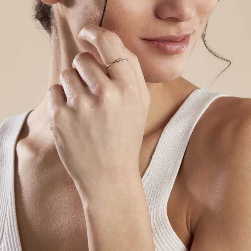 Bague Irla Or Jaune Diamant