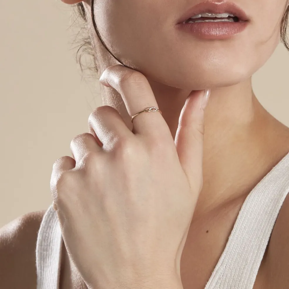 Bague Irla Or Jaune Diamant