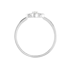 Bague Isia Argent Blanc Oxyde De Zirconium