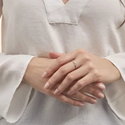 Bague Jasmyn Argent Blanc Oxyde De Zirconium