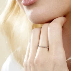 Bague Joaninha Argent Blanc