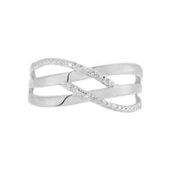 Bague Joassine Or Blanc Diamant
