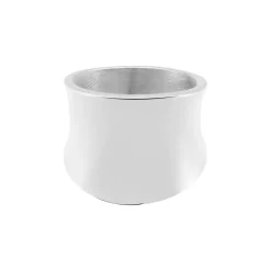 Bague Jonc Nohani Acier Blanc