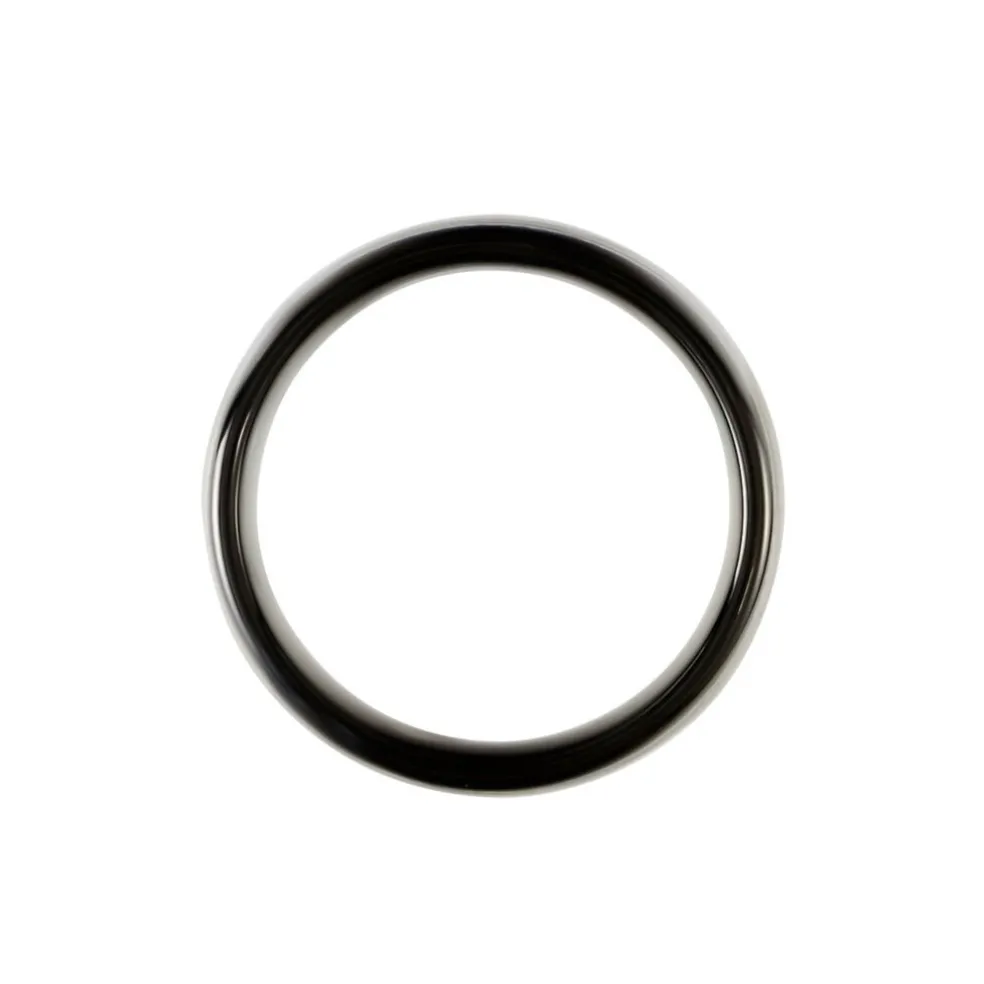 Bague Jourdan Homme Liorin Acier Bicolore Noir Et Blanc Tungstene