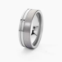 Bague Jourdan Jume Tugstene Blanc