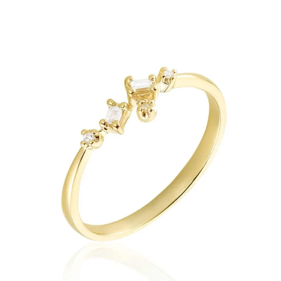 Bague Joy Or Jaune Diamant