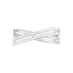 Bague Julianne Or Blanc Diamant Divers