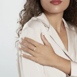 Bague Jwan Or Jaune Perle De Culture