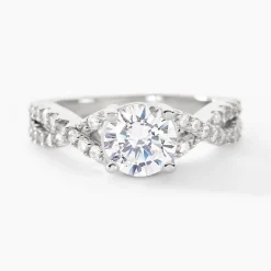 Bague Karin Argent Blanc Oxyde De Zirconium