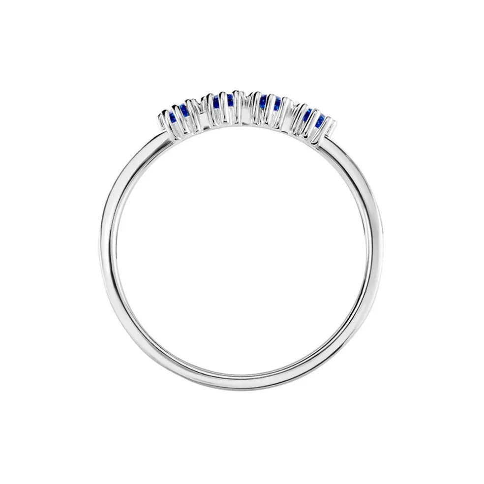 Bague Karrie Argent Blanc Oxyde De Zirconium