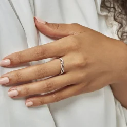 Bague Kassandra Argent Blanc Oxyde De Zirconium