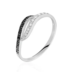 Bague Kateryn Argent Blanc Oxyde De Zirconium