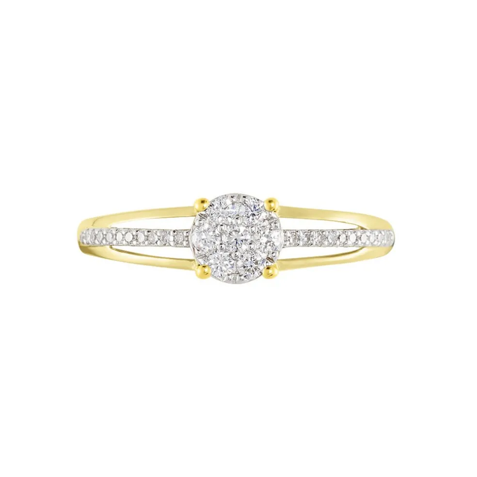 Bague Katherina Or Jaune Diamant