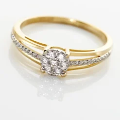 Bague Katherina Or Jaune Diamant