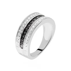 Bague Kelyan Argent Blanc Oxyde De Zirconium