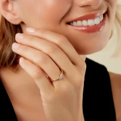 Bague Kimberleigh Or Jaune Diamant