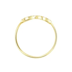 Bague Klothilda Or Jaune Oxyde De Zirconium