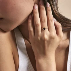 Bague Kurt Plaqué Or Jaune Oxyde De Zirconium