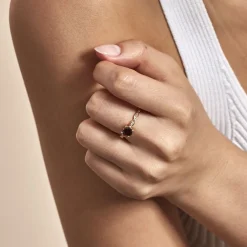 Bague Kurt Plaqué Or Jaune Oxyde De Zirconium