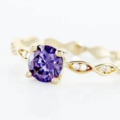 Bague Kurt Plaqué Or Jaune Oxyde De Zirconium