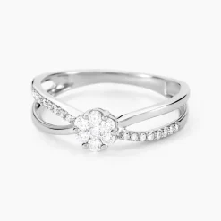 Bague Kuta Or Blanc Diamant