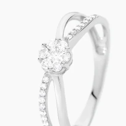 Bague Kuta Or Blanc Diamant